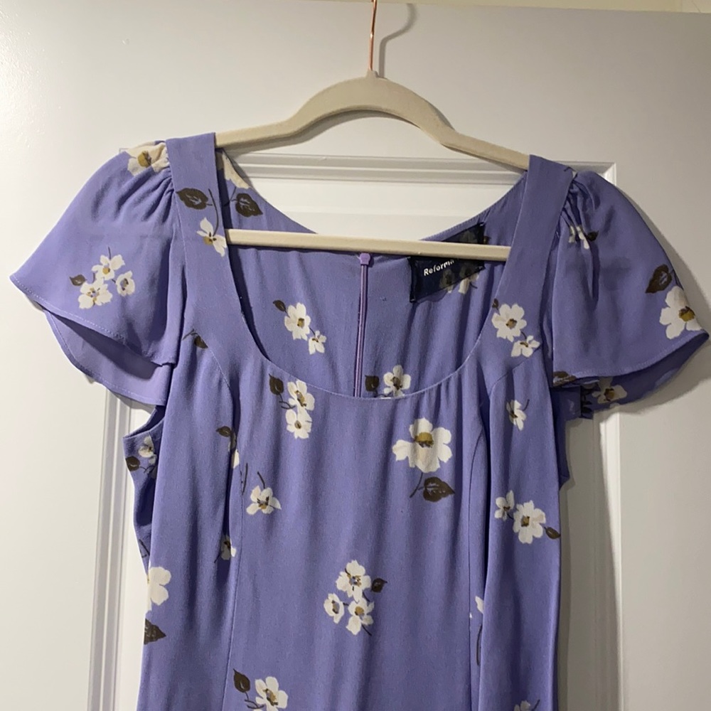 Purple Reformation Dress